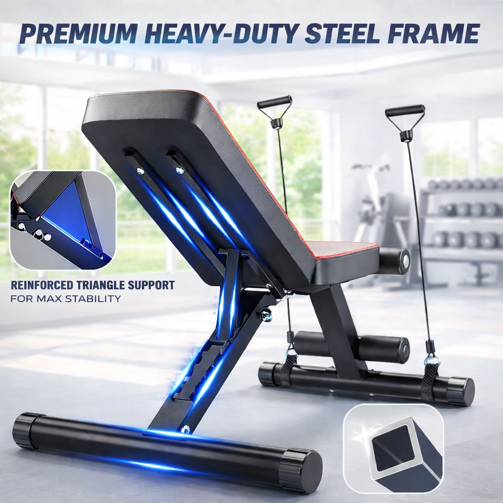 Adjustable Foldable Bench