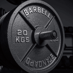 20kg cast iron weight plates set